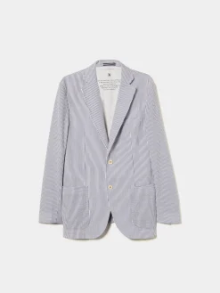 LION OF PORCHES Blazers^Blazer de riscas slim fit