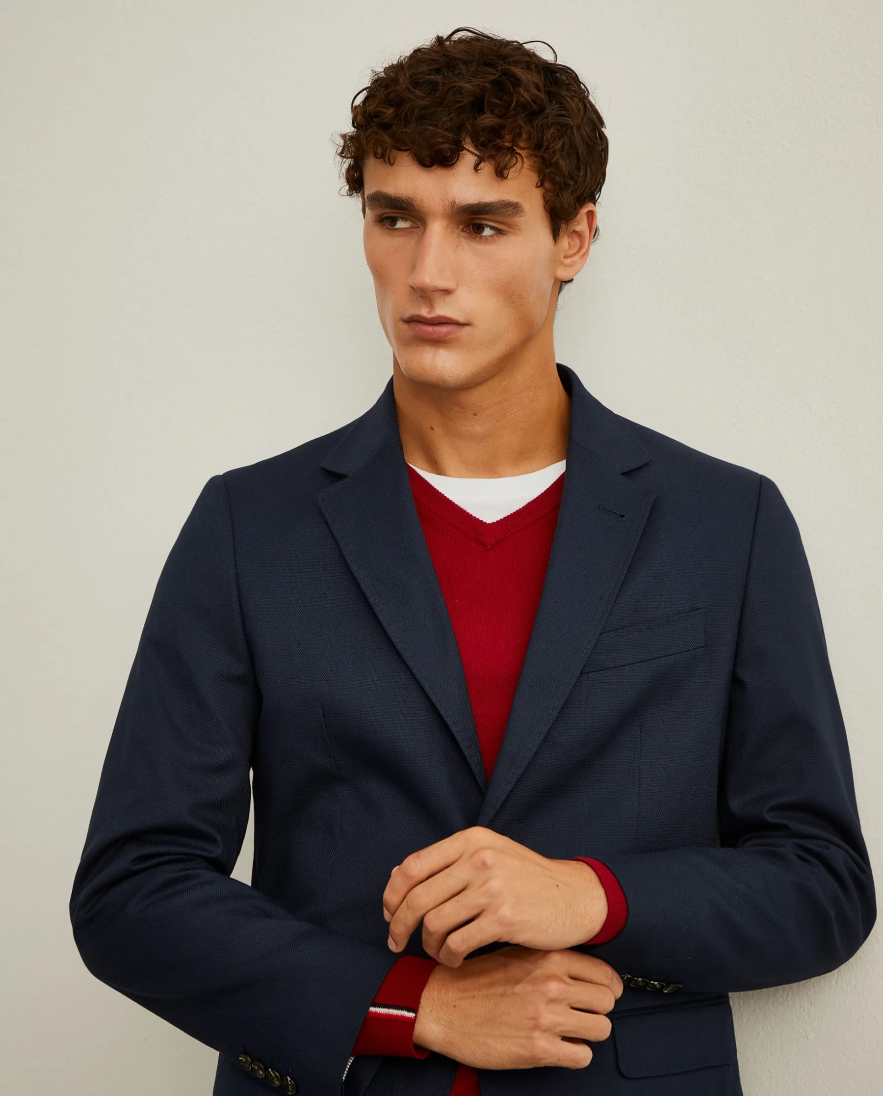 LION OF PORCHES Blazers^Blazer slim fit com bolsos
