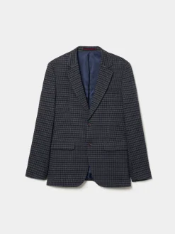 LION OF PORCHES Blazers^Blazer slim fit em algodão e lã