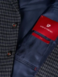 LION OF PORCHES Blazers^Blazer slim fit em algodão e lã