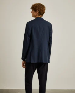 LION OF PORCHES Blazers^Blazer slim fit em algodão e lã