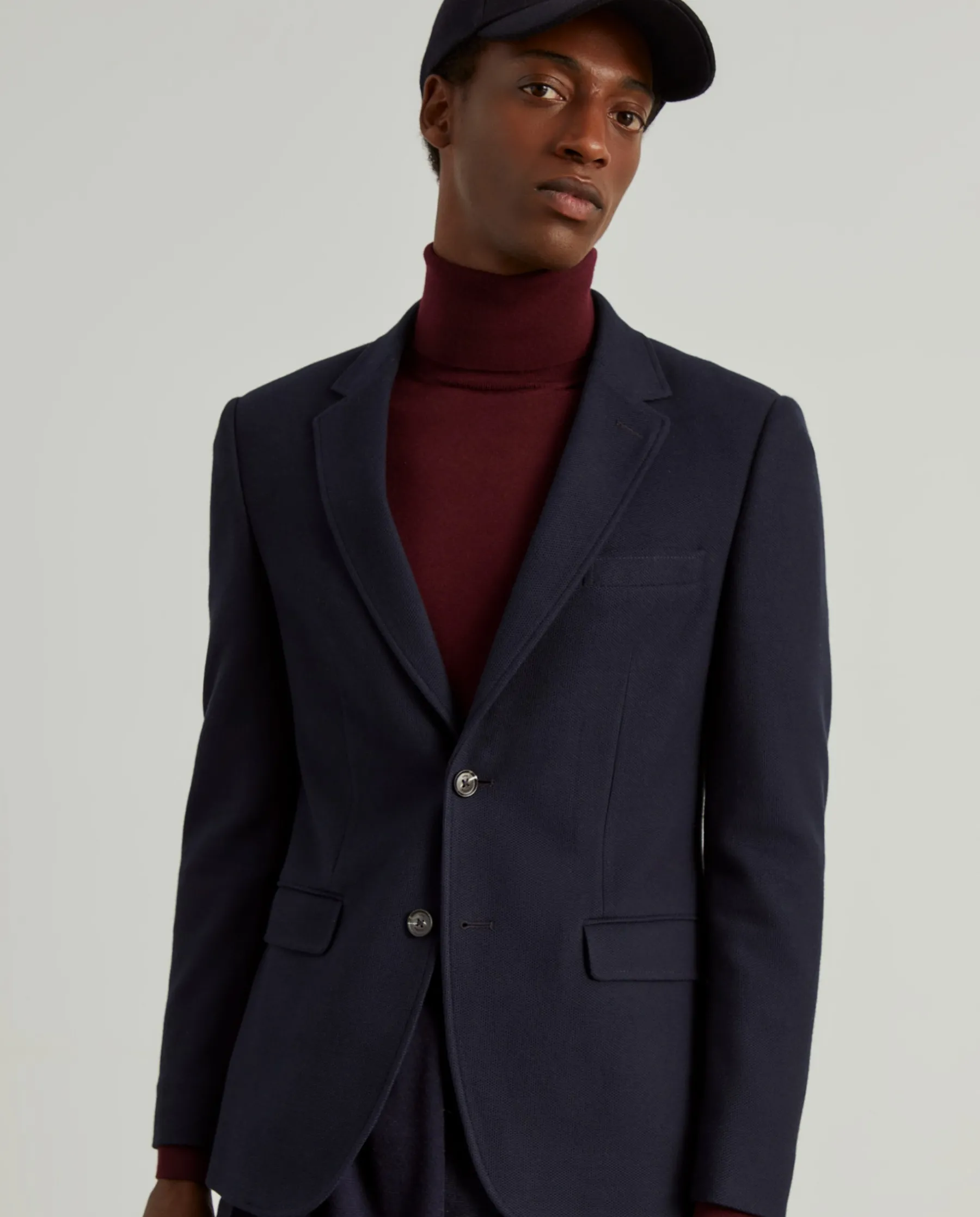 LION OF PORCHES Blazers^Blazer slim fit em algodão e lã