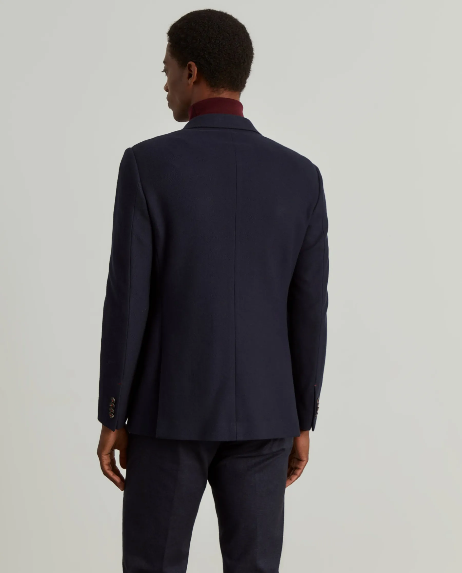 LION OF PORCHES Blazers^Blazer slim fit em algodão e lã