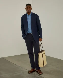 LION OF PORCHES Blazers^Blazer slim fit em linho