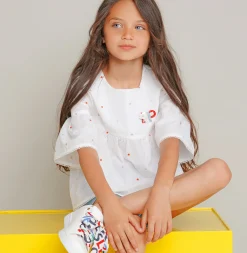 LION OF PORCHES Camisas / Blusas^Blusa com Pontinhos