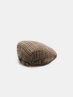 LION OF PORCHES Bonés / Gorros^Boina tartan mistura de lã