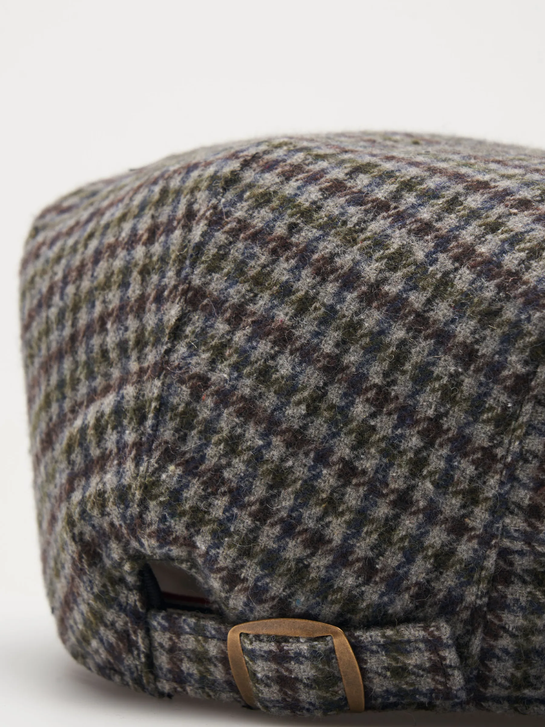 LION OF PORCHES Bonés / Gorros^Boina tartan mistura de lã