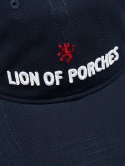 LION OF PORCHES Bonés / Gorros^Boné de algodão com pala curva