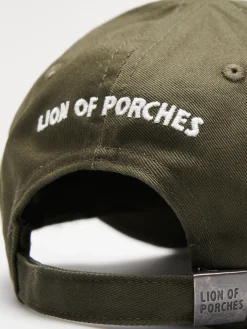 LION OF PORCHES Bonés / Gorros|Bonés / Gorros^Boné de algodão com pala curva