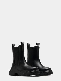 MULHER LION OF PORCHES Botas^Botas chelsea com fita personalizada