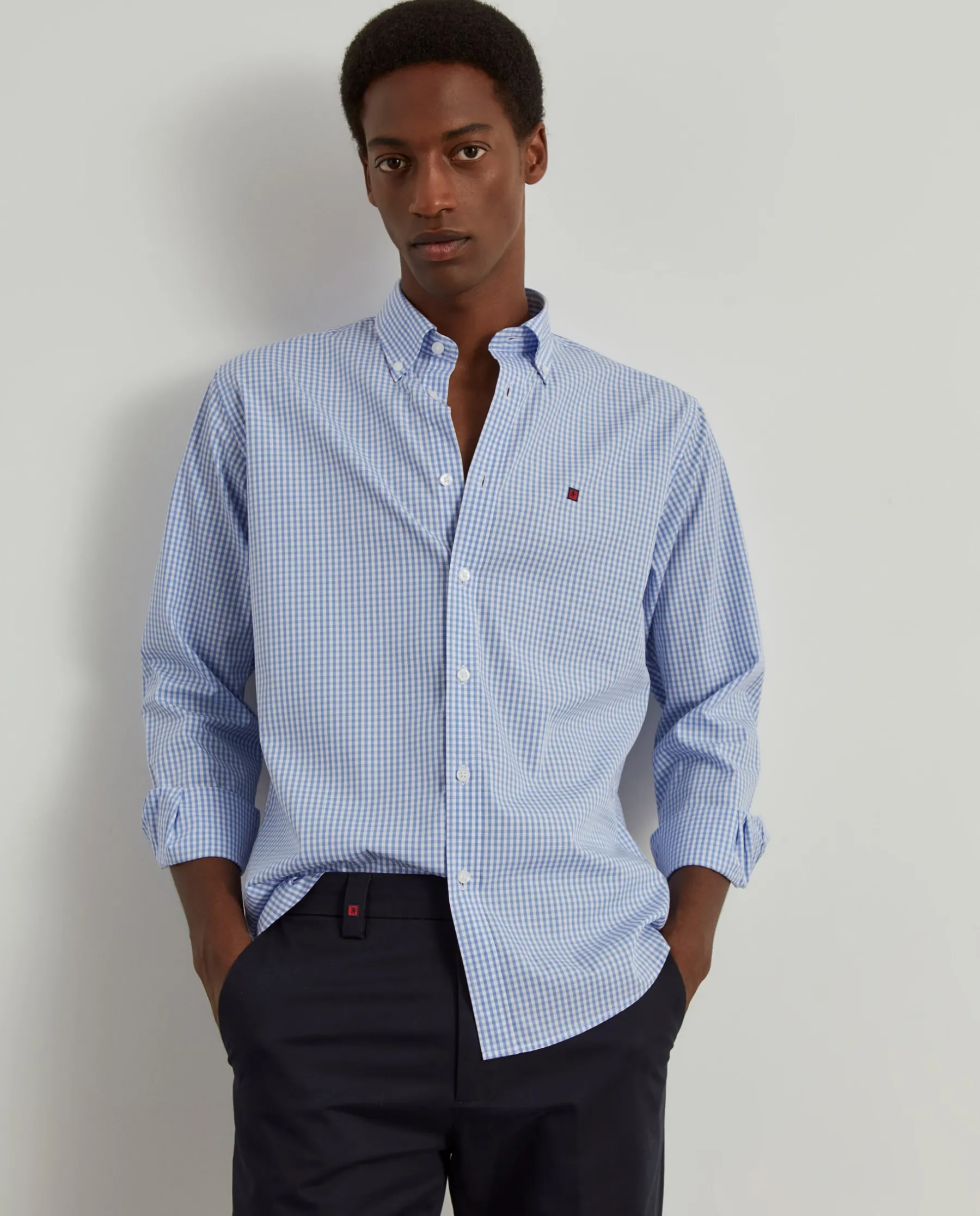 LION OF PORCHES Calças^Calças chino regular fit