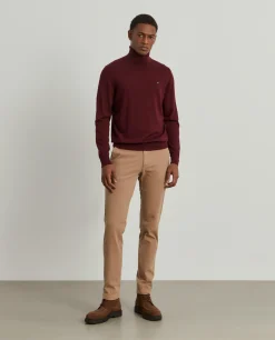 LION OF PORCHES Calças^Calças chino slim fit