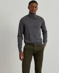 LION OF PORCHES Calças^Calças chino slim fit