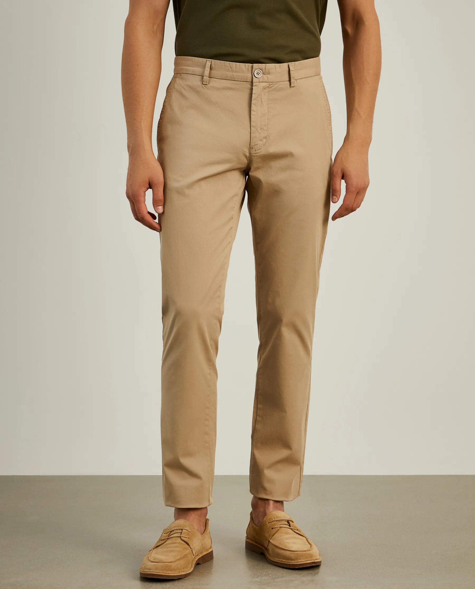 LION OF PORCHES Calças^Calças chino slim fit