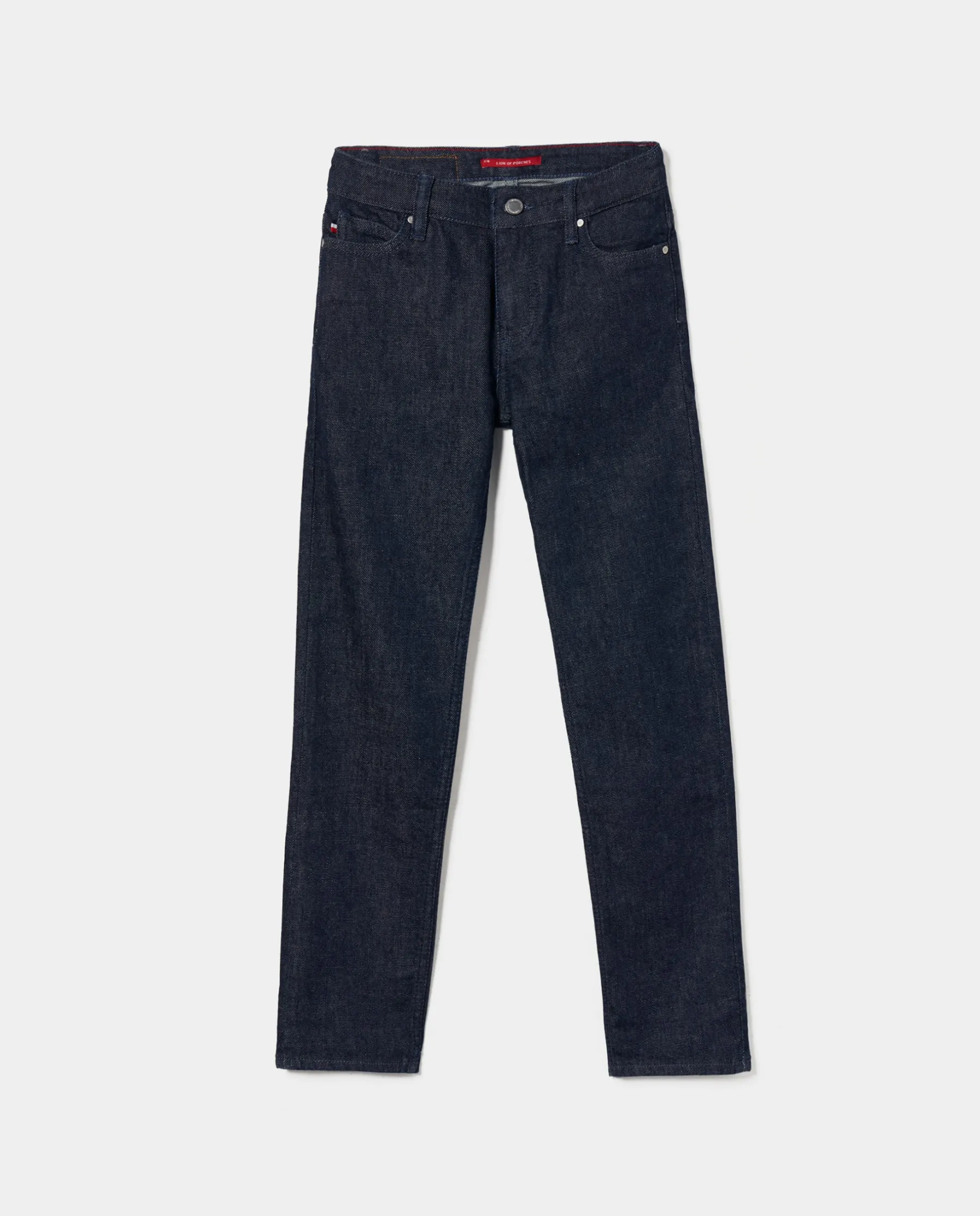 LION OF PORCHES Calças^Calças denim lavagem escura