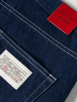 LION OF PORCHES Calças^Calças denim loose fit Lion x Paatiff