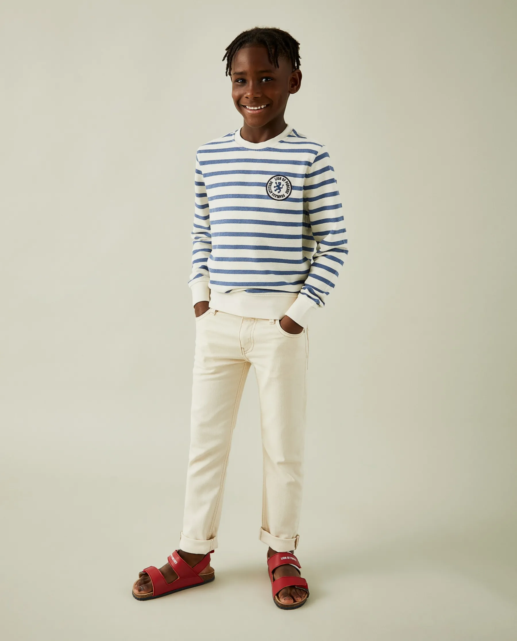 LION OF PORCHES Calças^Calças denim regular fit