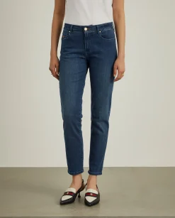 MULHER LION OF PORCHES Calças^Calças denim regular fit