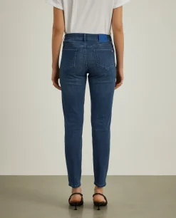 MULHER LION OF PORCHES Calças^Calças denim regular fit