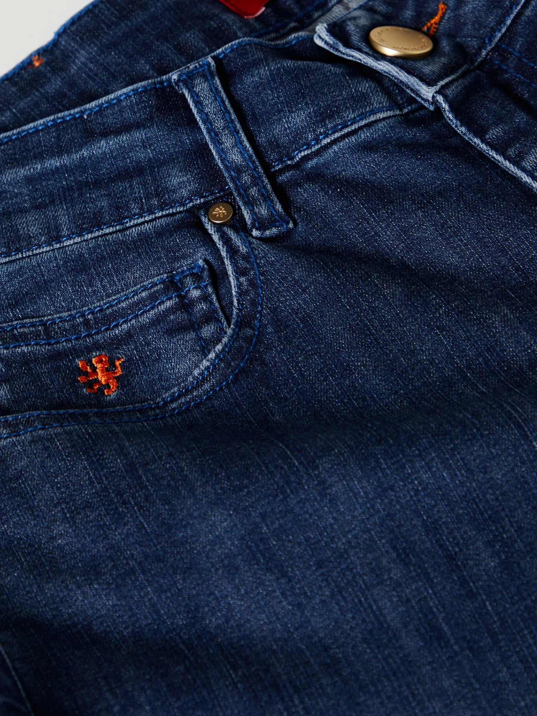 MULHER LION OF PORCHES Calças^Calças denim regular fit