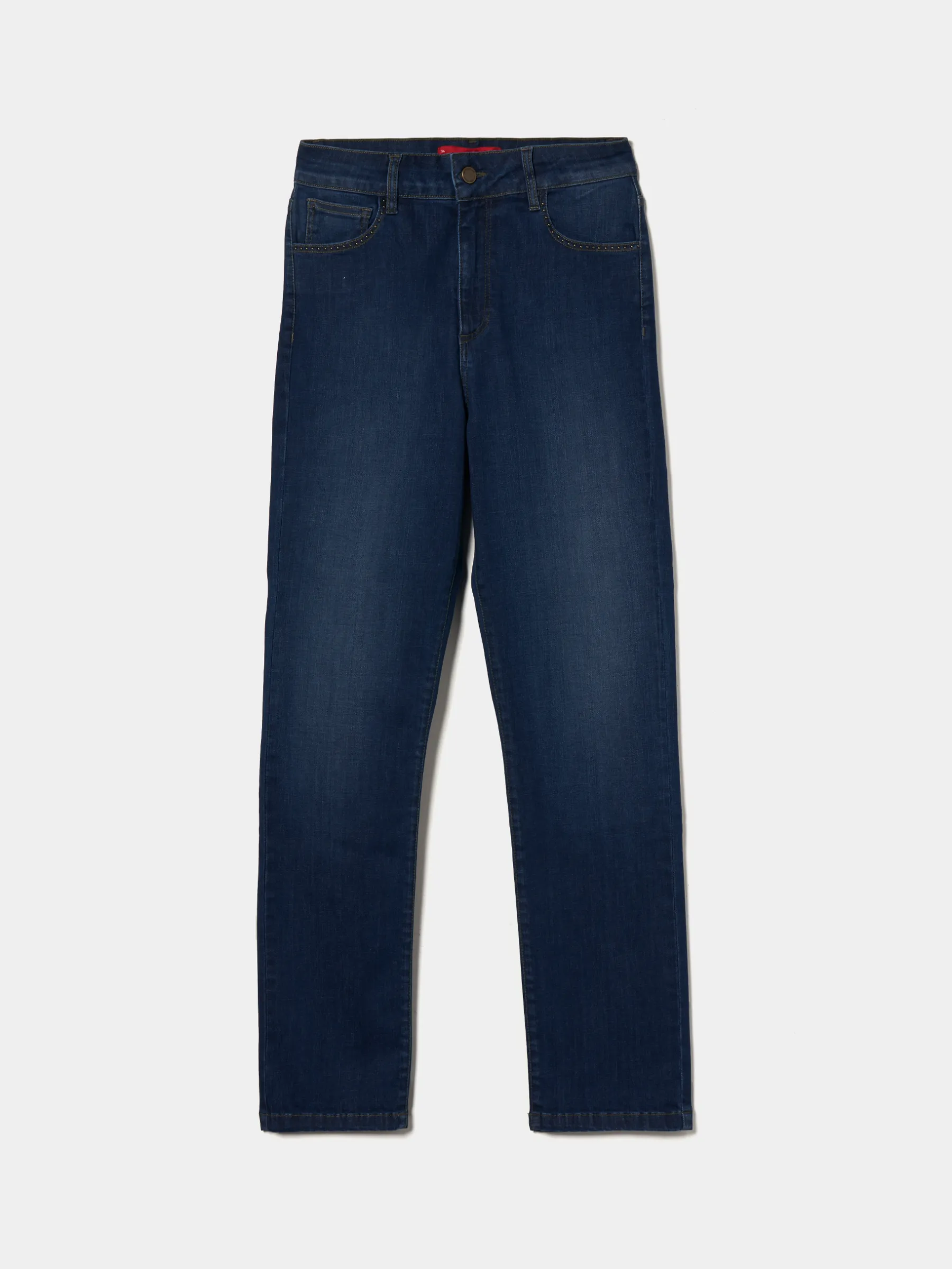 MULHER LION OF PORCHES Calças^Calças denim regular fit