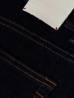 LION OF PORCHES Calças^Calças denim regular fit lavagem escura