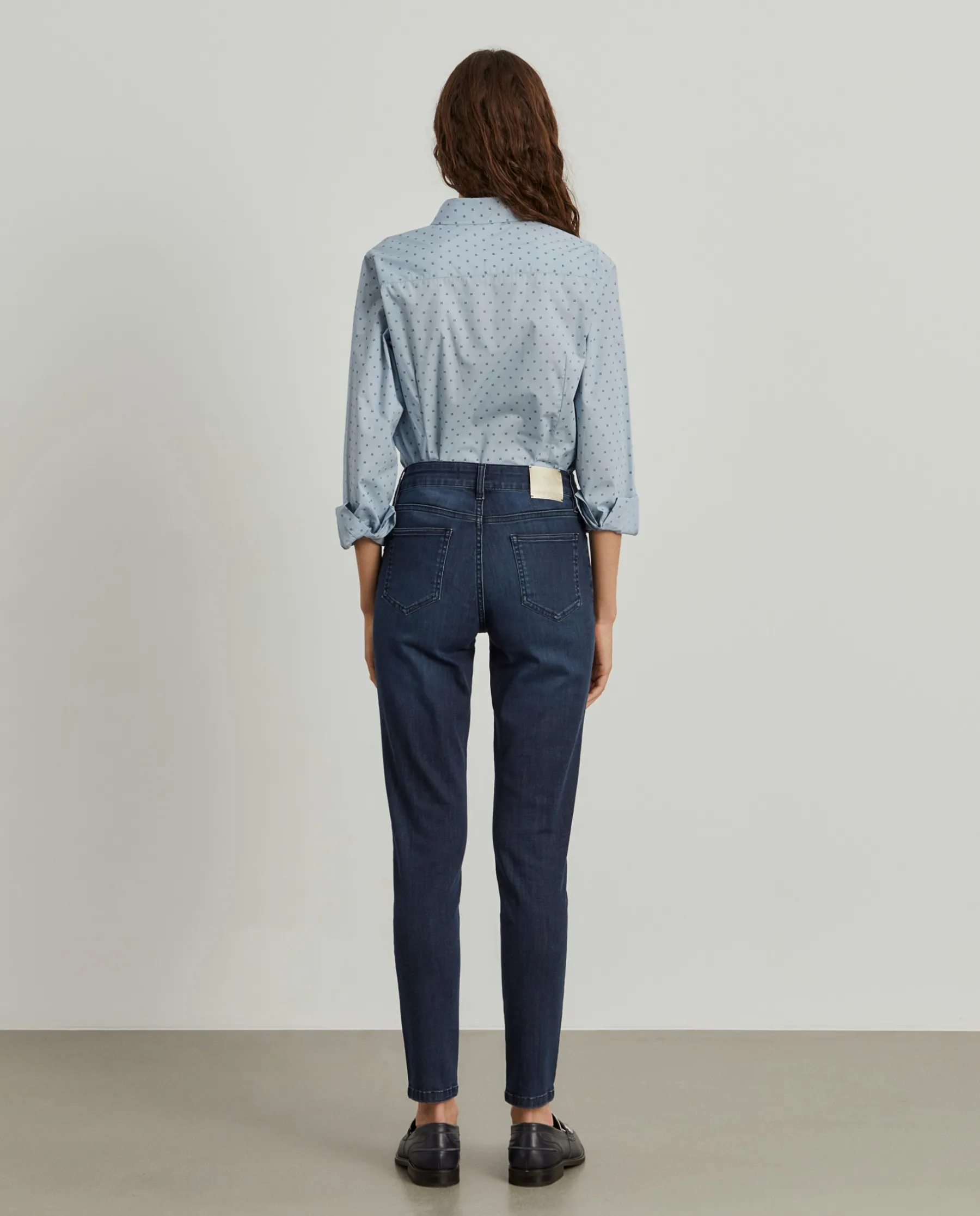MULHER LION OF PORCHES Calças^Calças denim skinny