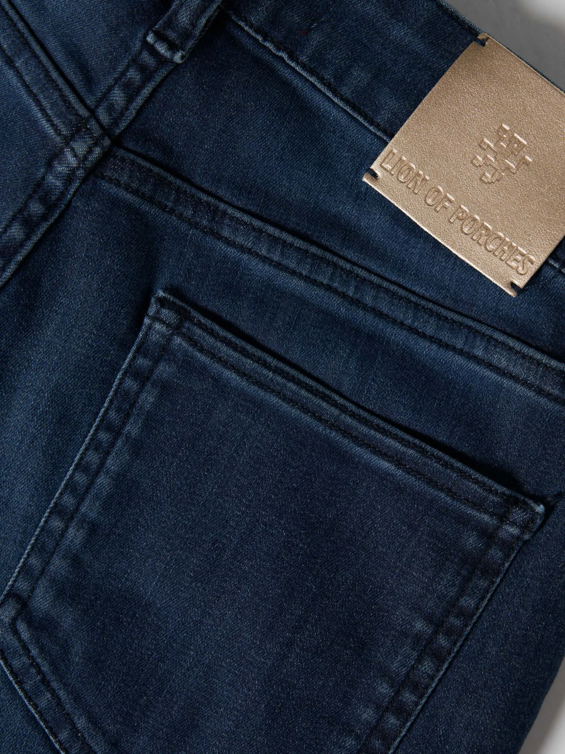 MULHER LION OF PORCHES Calças^Calças denim skinny