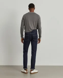 LION OF PORCHES Calças^Calças denim slim fit