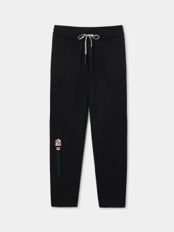 MULHER LION OF PORCHES Calças^Calças jogger com cordões Lion x FDI
