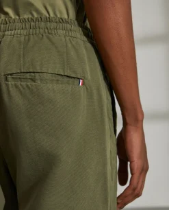 LION OF PORCHES Calças^Calças para homem regular fit com cordão e cintura elástica