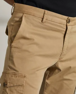 LION OF PORCHES Calças^Calças regular fit chino de algodão stretch