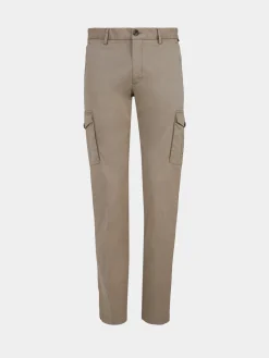 LION OF PORCHES Calças^Calças regular fit chino de algodão stretch