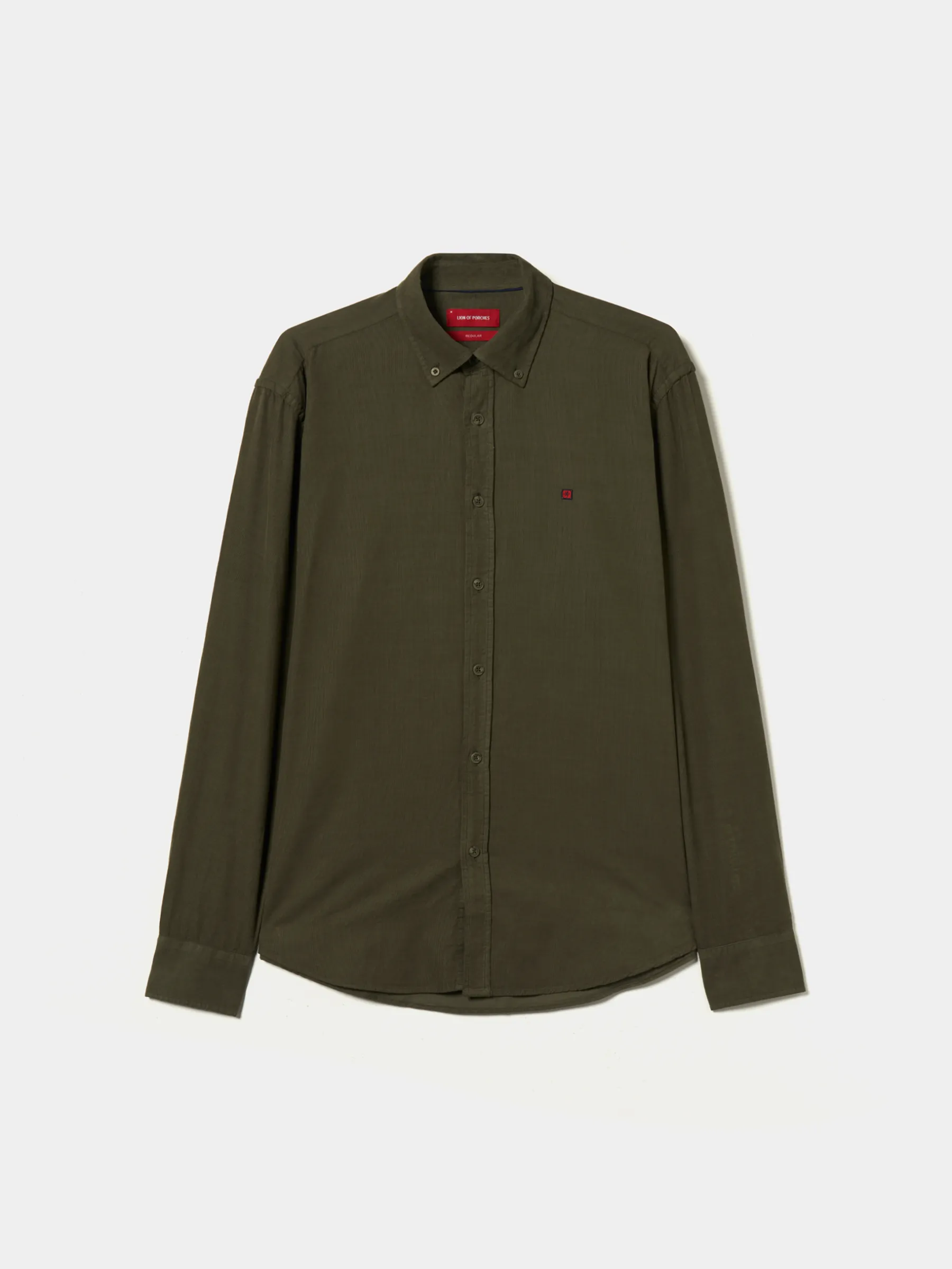 LION OF PORCHES Regular Fit^Camisa bombazine regular fit