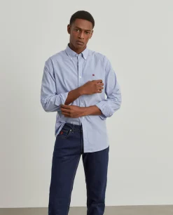 LION OF PORCHES Slim Fit^Camisa de riscas slim fit
