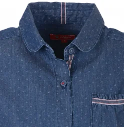 LION OF PORCHES Camisas / Blusas^Camisa Denim com Bolso