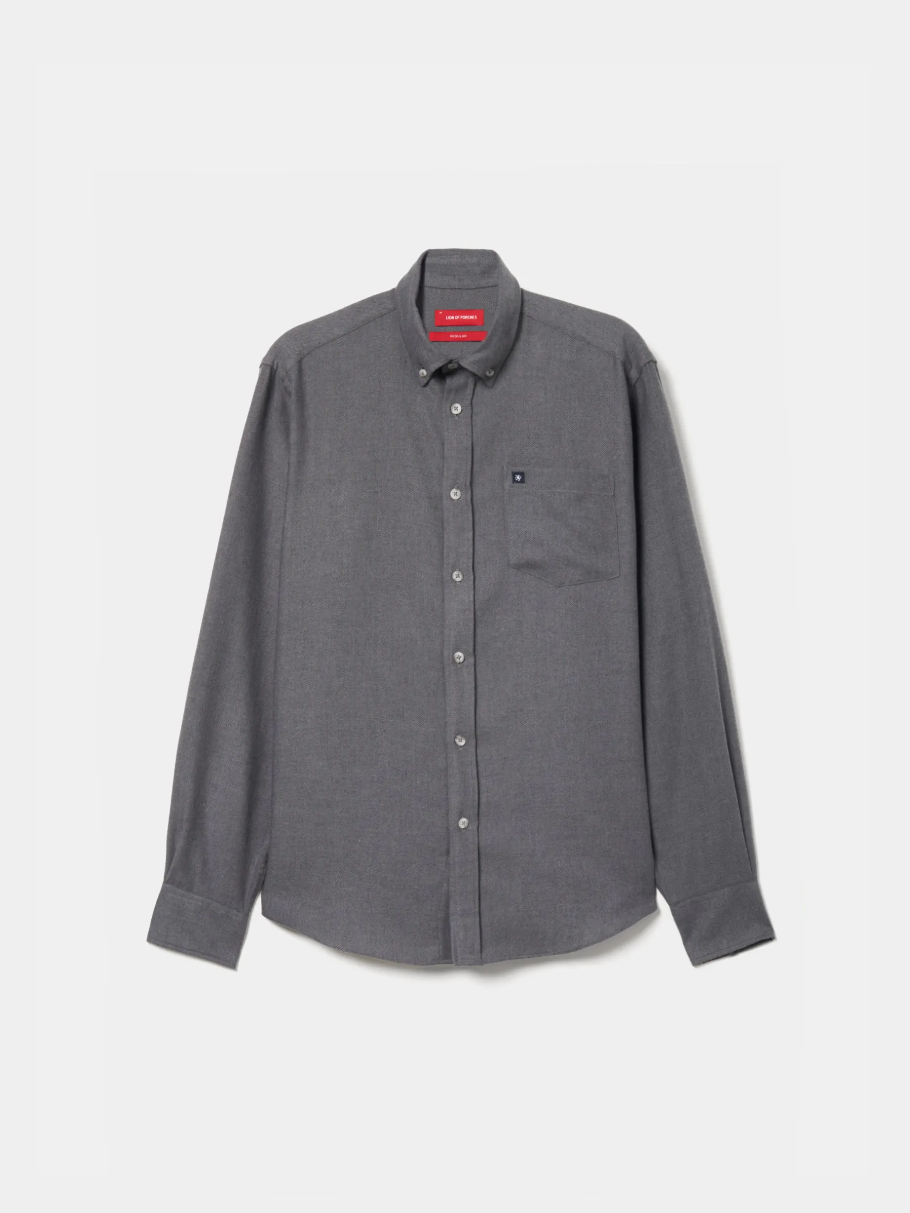 LION OF PORCHES Regular Fit^Camisa flanela regular fit