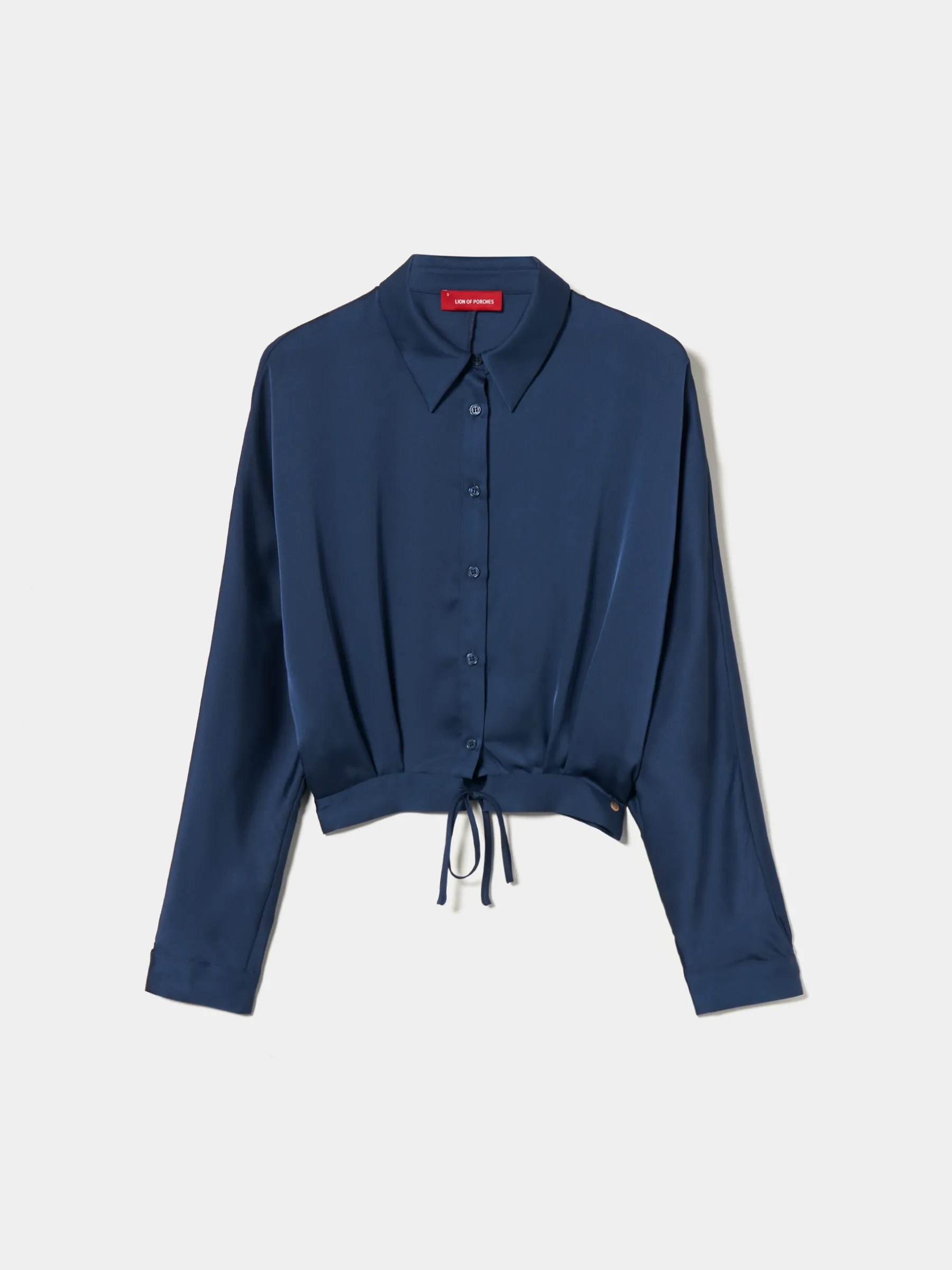 MULHER LION OF PORCHES Camisas^Camisa fluida acetinada