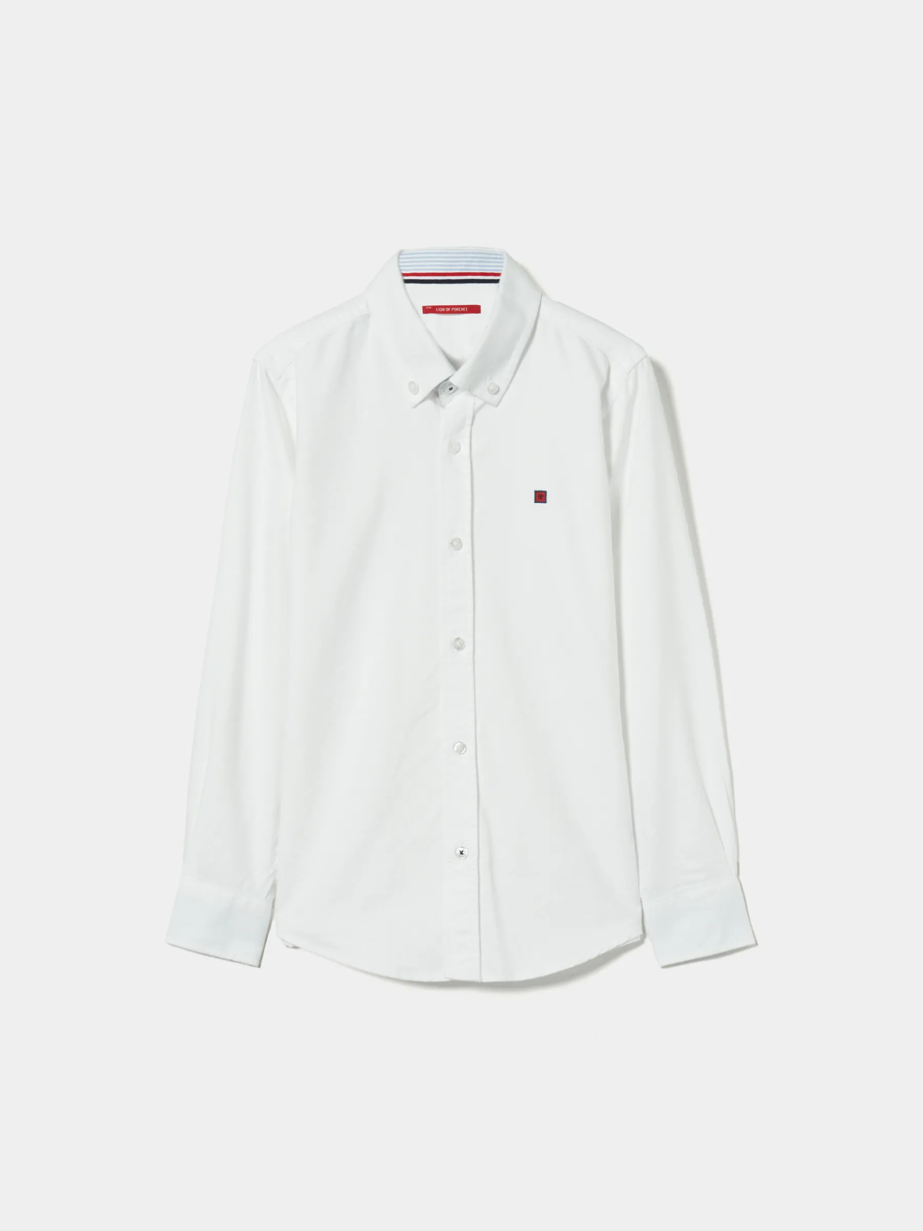 LION OF PORCHES Camisas^Camisa oxford em algodão
