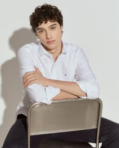 LION OF PORCHES Slim Fit^Camisa oxford slim fit