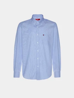 LION OF PORCHES Regular Fit^Camisa regular fit com padrão de riscas