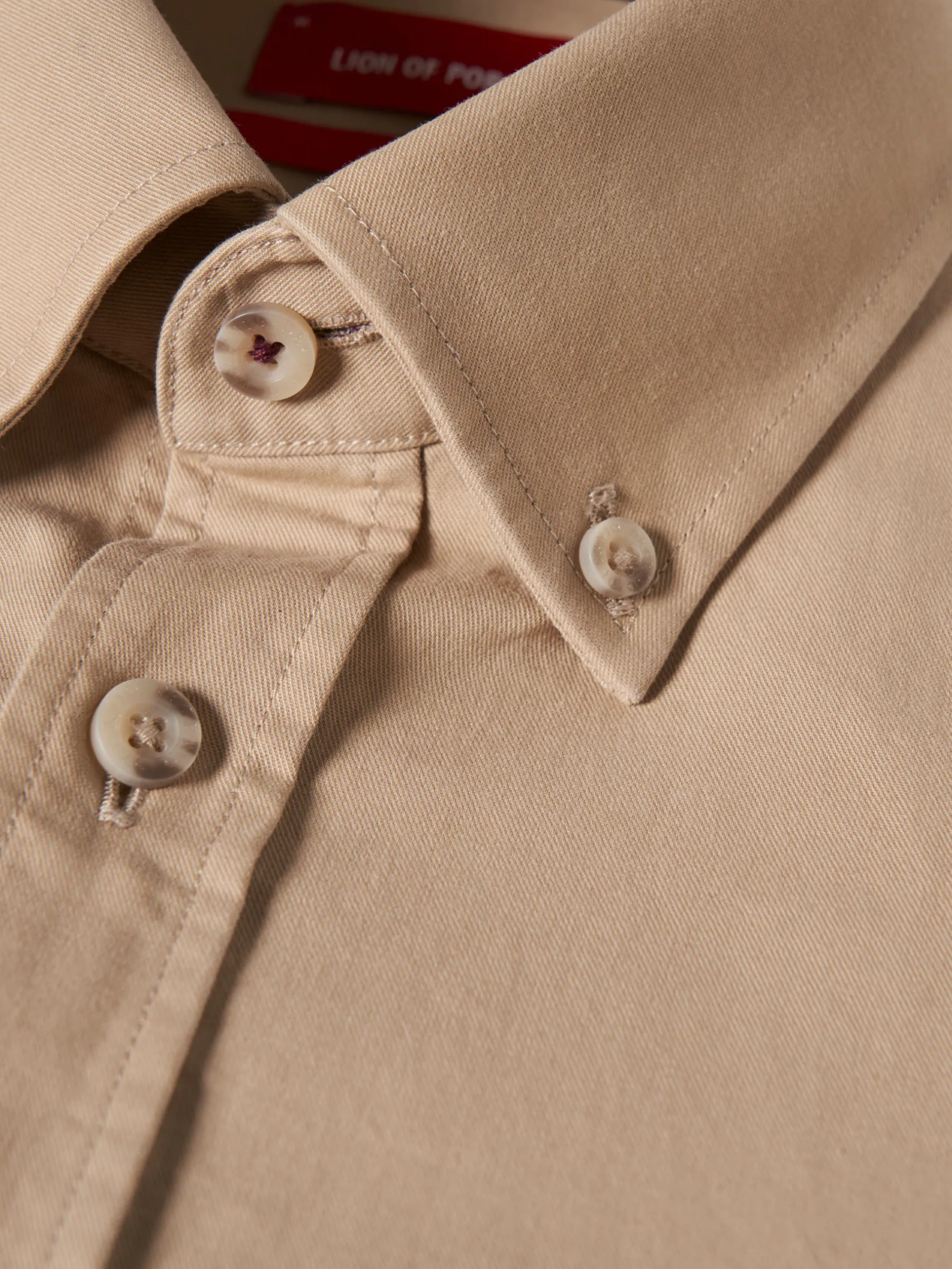 LION OF PORCHES Regular Fit^Camisa regular fit de algodão