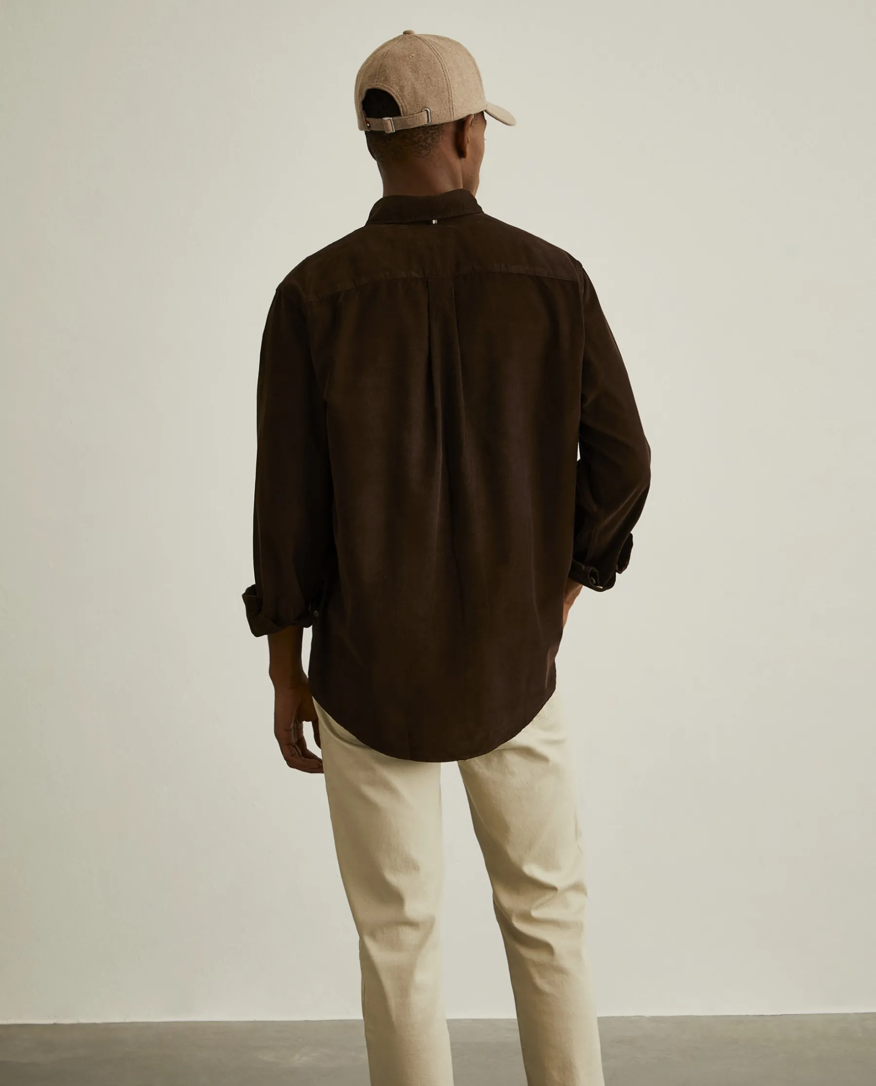 LION OF PORCHES Regular Fit^Camisa regular fit de bombazine