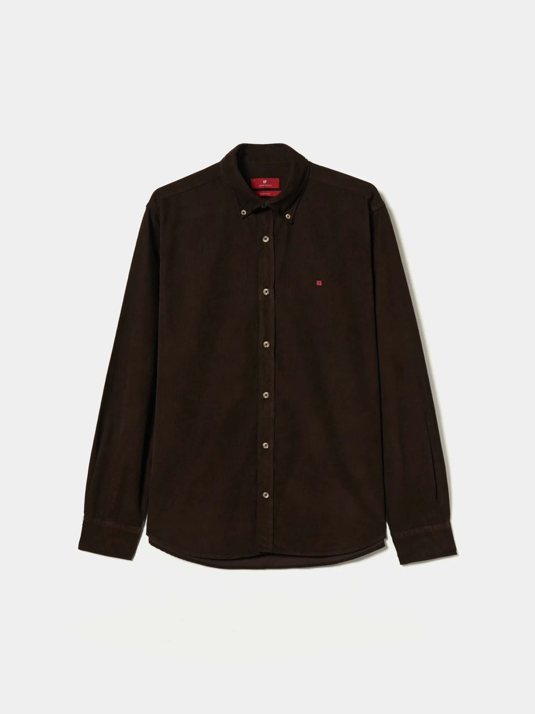 LION OF PORCHES Regular Fit^Camisa regular fit de bombazine