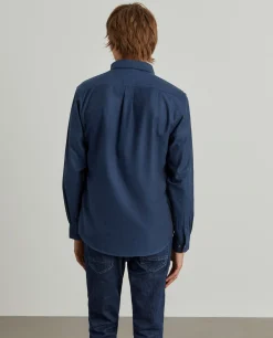 LION OF PORCHES Regular Fit^Camisa regular fit flanela