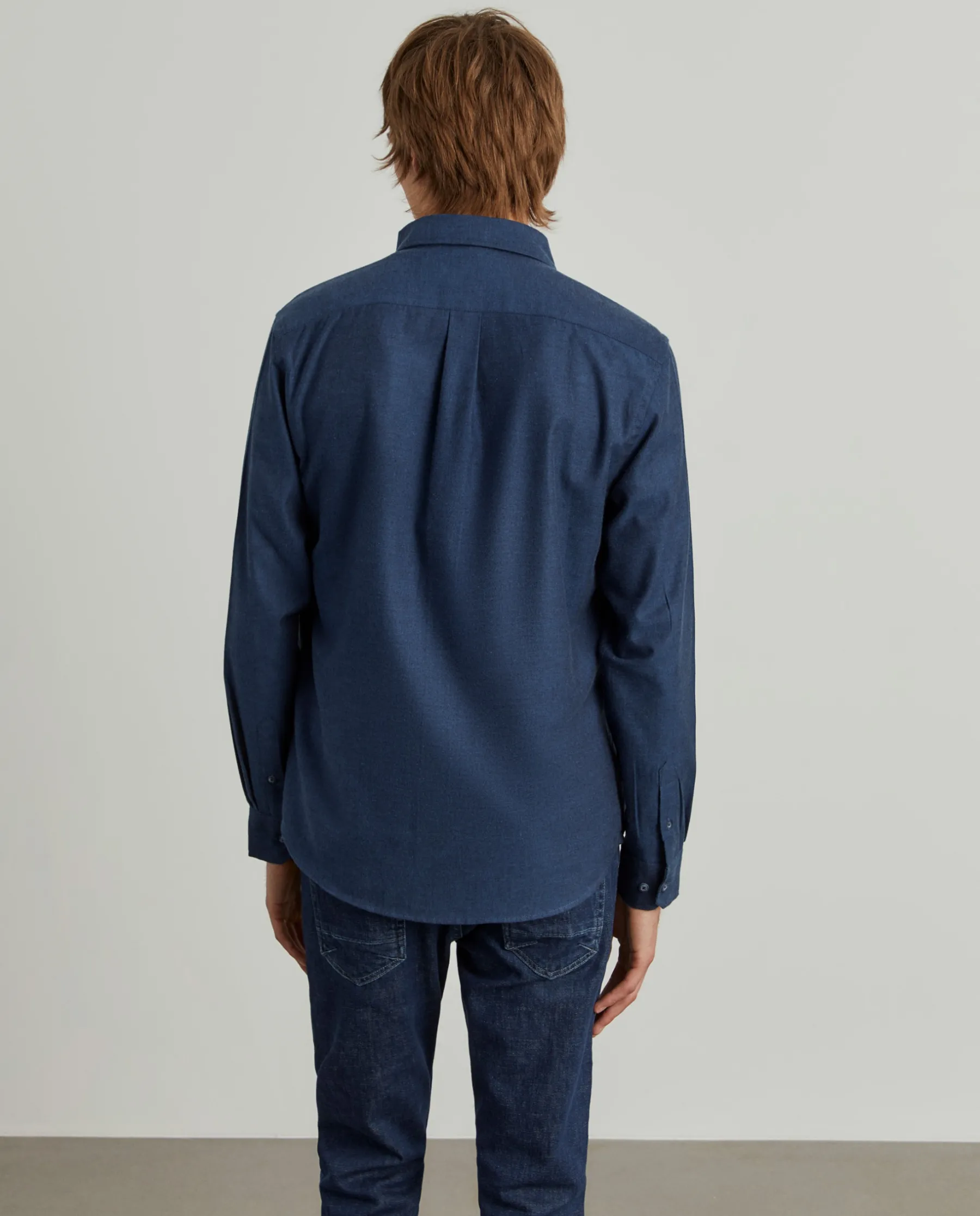 LION OF PORCHES Regular Fit^Camisa regular fit flanela