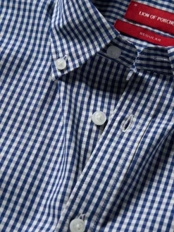 LION OF PORCHES Regular Fit^Camisa regular fit quadrados