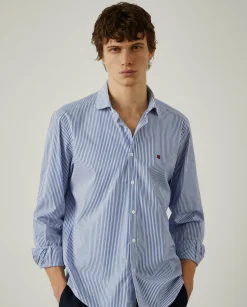 LION OF PORCHES Regular Fit^Camisa regular fit às riscas