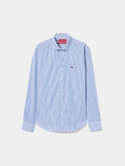 LION OF PORCHES Regular Fit^Camisa regular fit às riscas
