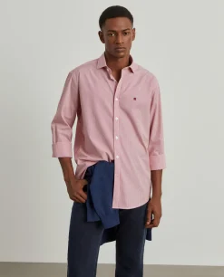 LION OF PORCHES Regular Fit^Camisa regular fit às riscas